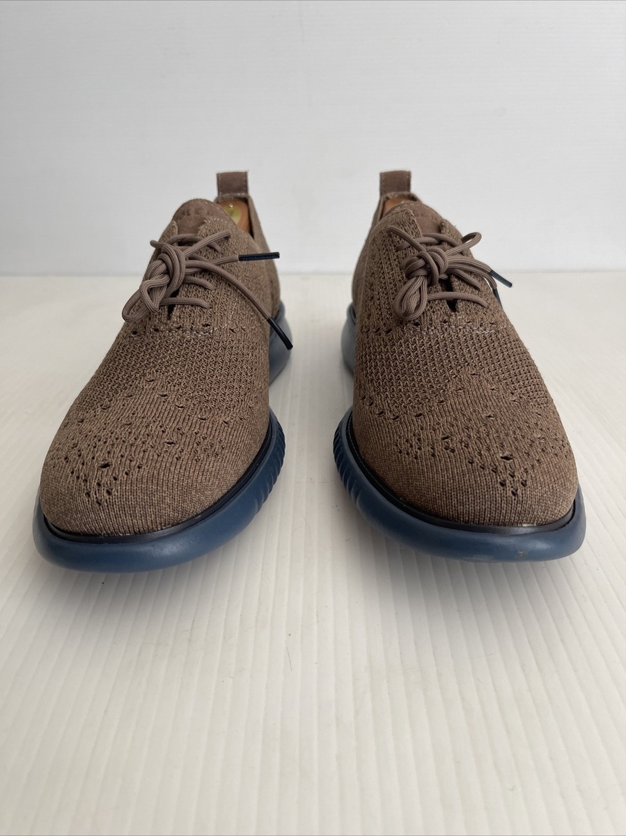 NEW Cole Haan 2.ZERØGRAND Wingtip Oxfords C37656 - Coffee/Navy
