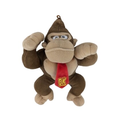 Super Mario DK Donkey Kong Plush Gorilla Ape 11'' Stuffed Animal Toy by Basic Fun