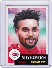 Billy Hamilton Cincinnati Reds Now Royals 2018 Topps 1953 Living Set 114 Wk 38