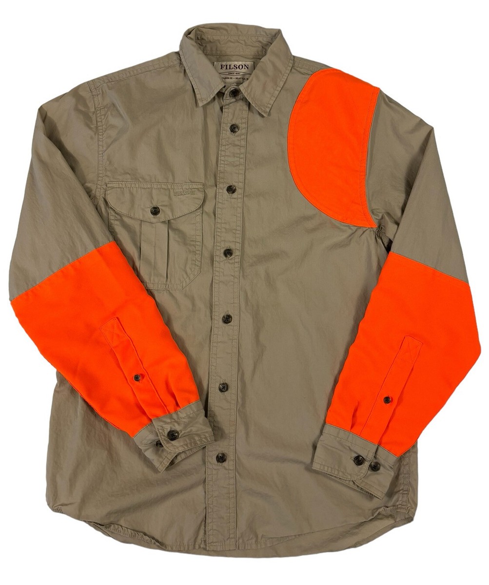 Filson Lightweight Left Hand Shooting Shirt XS Extra Small Sportsman Hunting