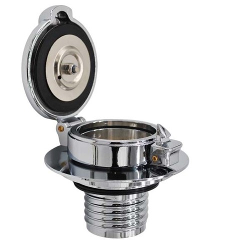 Tappo serbatoio Monza con adattatore per BMW R45 R65 R80 R100 alluminio lucido - Picture 2 of 2