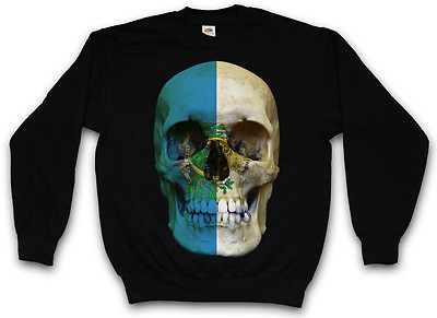 SAN MARINO SKULL FLAG SWEATSHIRT PULLOVER SWEATER - Flagge Banner Biker MC