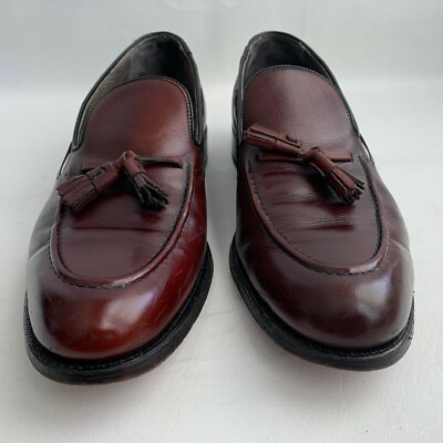 Keith Highlanders Grenadiers Loafers Oxblood Leather Tassel  display picture 2