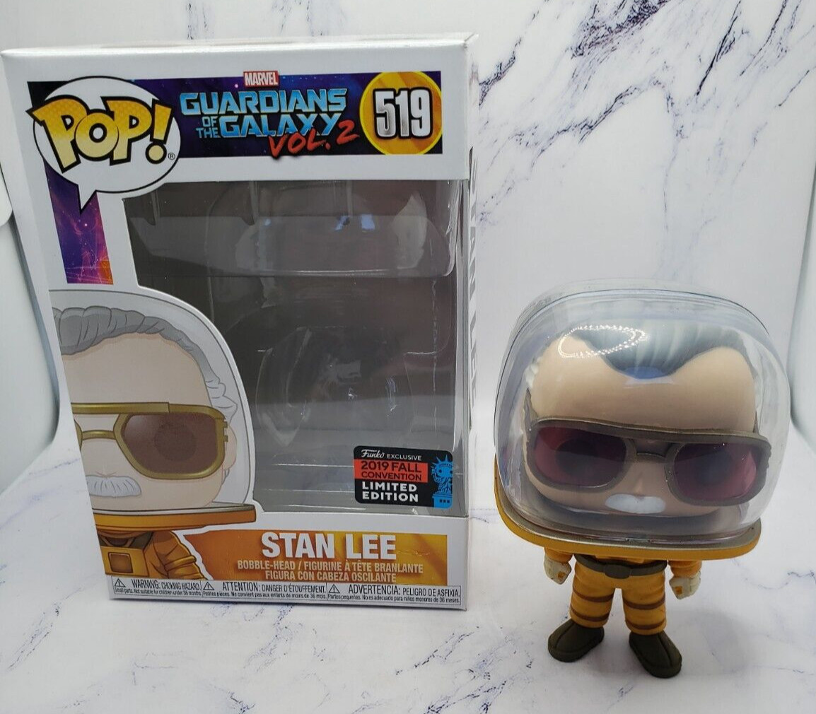 Funko Pop! Nycc 2019 Exclusivo De La Convención De Otoño Stan Lee Astronaut #519