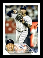 2023 Topps Series 1 Gleyber Torres #299 NY Yankees