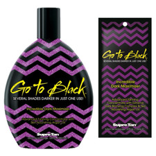 Supre Tan Go to Black Incredible Dark Maximizer Advanced Tanning Lotion
