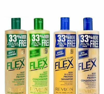 Revlon Flex Shampoo or Conditioner with Panthenol - 592ml / 20oz New Original.