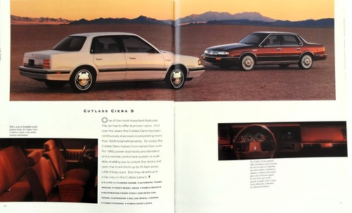 Oldsmobile Prestage 1992 folleto 91 páginas línea modelo completo - Imagen 7 de 11