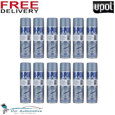 U-Pol Power Can ETCH GRUNDIERUNG Lack 500ml Auto Spray Aerosol x 12