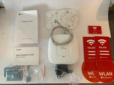 TP-LINK EAP115 WLAN Access-Point 300 MBit/s 2.4 GHz mit Netzteil 