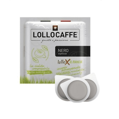 N.300 Filter Paper Pods ESE 44 Lollo Coffee Black Blend