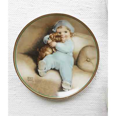 Going To Town, Bessie Pease Gutmann Collector Plate 0805V, A Child's Best Friend