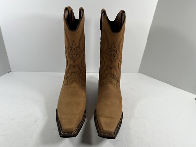 Bottes de cowboy mexicaines en cuir véritable faites à la main La Jaca 38 - Chaussures