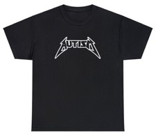 Camiseta Autismo Divertida Sarcástica Metallica Parodia Twitter Tiktok Dank Meme Camiseta