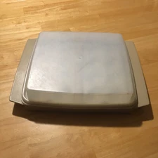 Vintage Tupperware Deviled Egg Keeper Container 723-2  Almond /White Trays