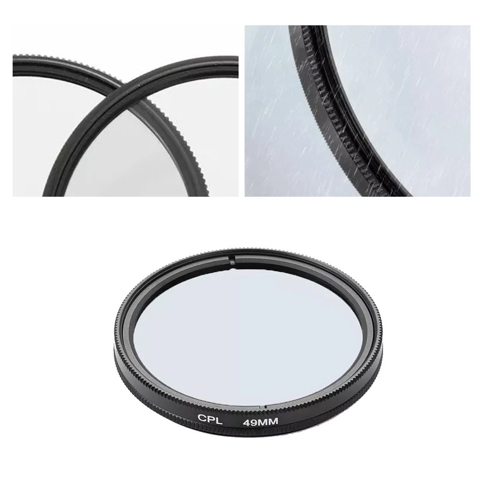 46/55/58/62mm CPL Polarizing Lens Filter for Canon, Nikon, Sony DSLR Cameras - Image 3 of 4