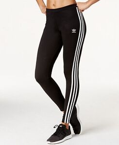 adidas women's original 3 stripe leggings