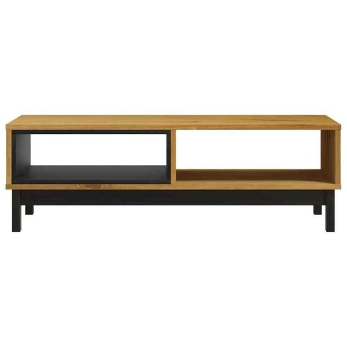 Coffee Table FLAM 100x50x32.5 cm Solid Wood Pine vidaXL - Picture 7 of 9