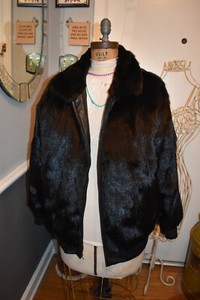 men's reversible mink jacket