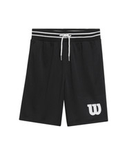 WILSON ' BOYS ' MESH SHORT ' BLACK/WHITE ' SIZE EXTRA LARGE