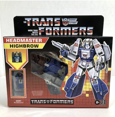 Retro Reissue Transformers The Headmasters Highbrow Walmart Exclusive