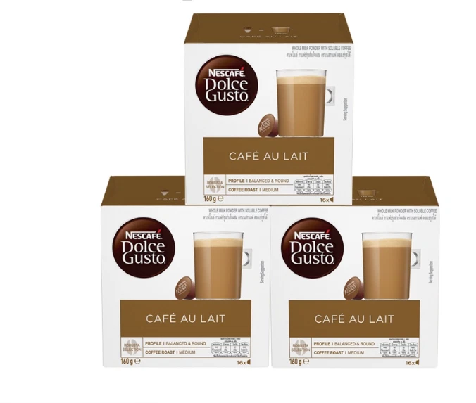 Café Dolce Gusto Cafe Au Lait 16 Cápsulas