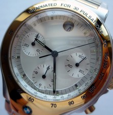 Classic BMW Car M Style Automatic Chronograph Watch Power  