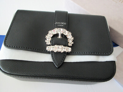 Jimmy Choo Cherie Small Leather Crossbody NEW WITH GIFT BOX
