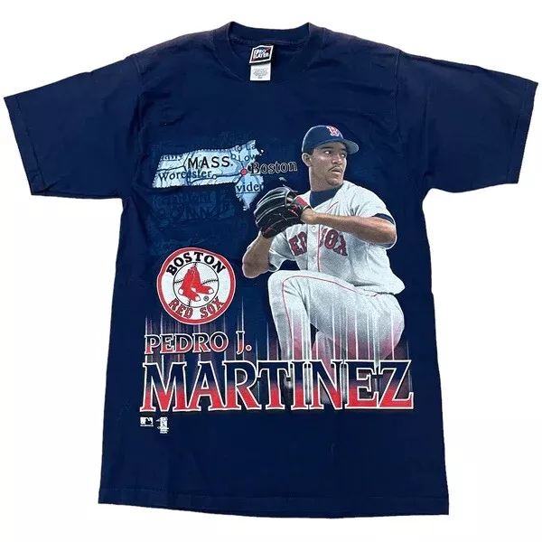 Pedro Martínez Boston Red Sox baseball player Vintage shirt