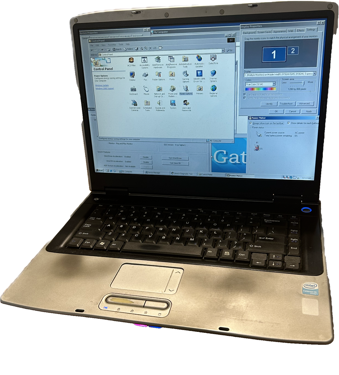 Gateway Vintage Laptop Intel Pentium M 1.50 GHz | 1.5 GB RAM Gateway Vintage Laptop Intel Pentium M 1.50 GHz | 1.5 GB RAM