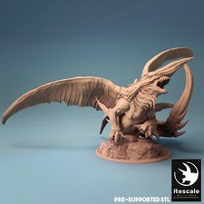 Pale Dragon by Rescale Miniatures  D D  DnD  Print on Demand