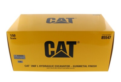 Cat 390F L Excavator - Gunmetal - Diecast Masters 1:50 Scale Model