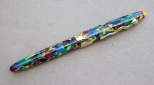 Jean Pierre Lepine SAMBA Red Green Blue Yellow Fountain Pen Schmidt Iridium Nib