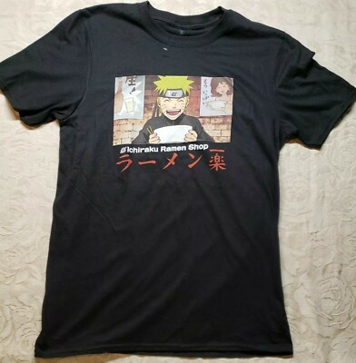 Shonen Jump Naruto ''Ichiraku Ramen Shop'' T-Shirt Size Medium/ New