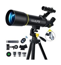 Telescope, 70mm Aperture 400mm AZ Mount Astronomical Refracting Tel... Fast Ship
