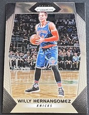 2017-18 Panini Prizm #276 Willy Hernangomez New York Knicks