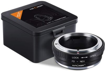 K&F Concept Lens Mount Adapter for FD Lens to Sony E NEX-3 NEX-5 Cameras Body