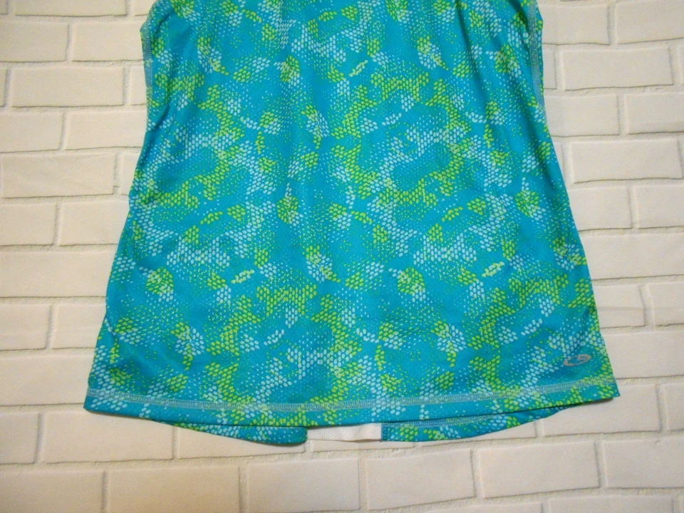 Camiseta sin mangas Champion Duodry para mujer talla mediana turquesa costera playera  Foto 3 de 4