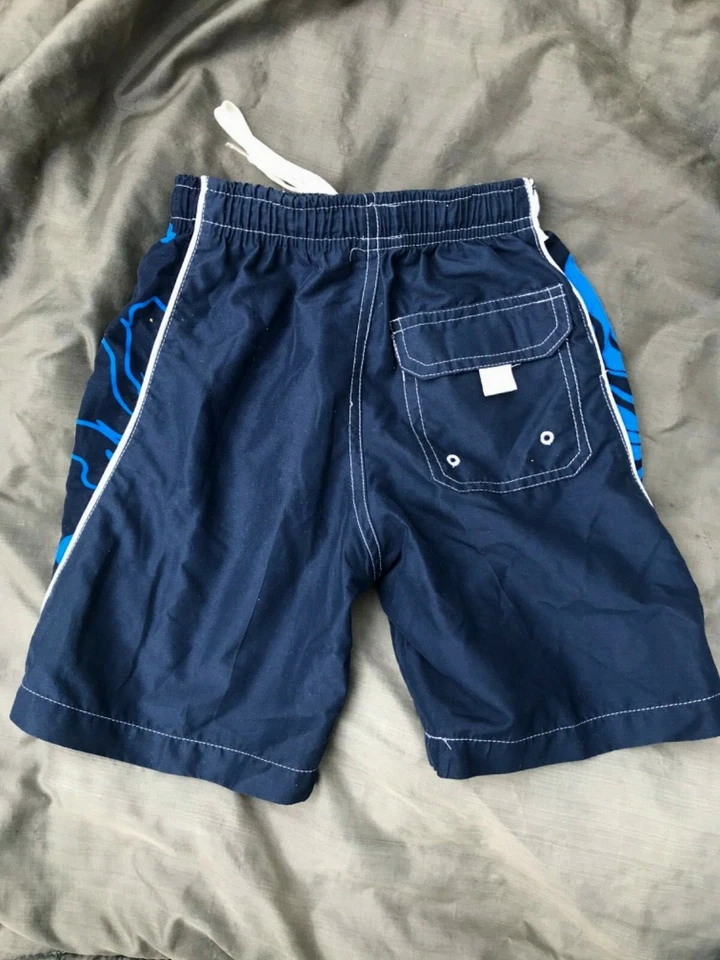 EUC лот земли конец M размер 5с 6с серфинга 3T плавки размер мальчиков темно-синий - Изображение 3 из 4