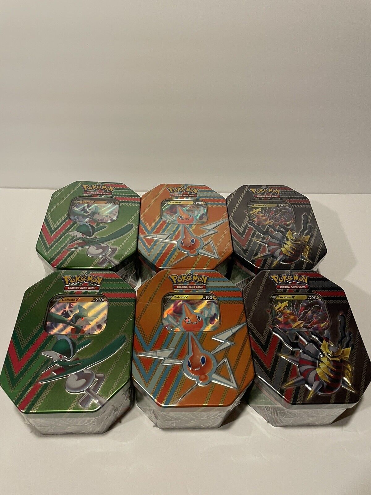 Pokemon: Hidden Potential Tins (Giratina V, Gallade V, & Rotom V) – Tofu's  Trading