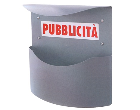 CASSETTA POSTALE PUBBLICITA' ALUBOX MARSUPIO
