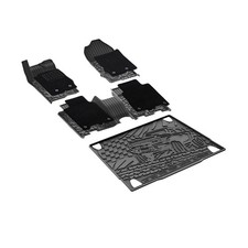 3W Floor Mats  Cargo Liner  Carpets Fit for 2021-2024 2025 Ford Bronco 4 Do...