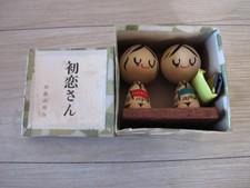 [Good condition] Kokeshi * "First Love" by Takaaki Kato . 8cm * Box ,