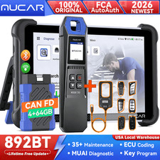 MUCAR 892BT MUAI Car Auto Diagnostic Scanner TPMS Programming Tool All Key Lost