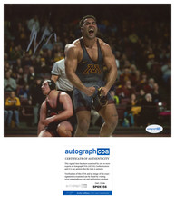 Gable Steveson Signed 8x10 Photo ‘USA’ MN Gophers Wrestling ACOA UFC MMA