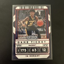 2020-21 Panini Contenders Draft Picks - Prospect Ticket #44 Ja Morant