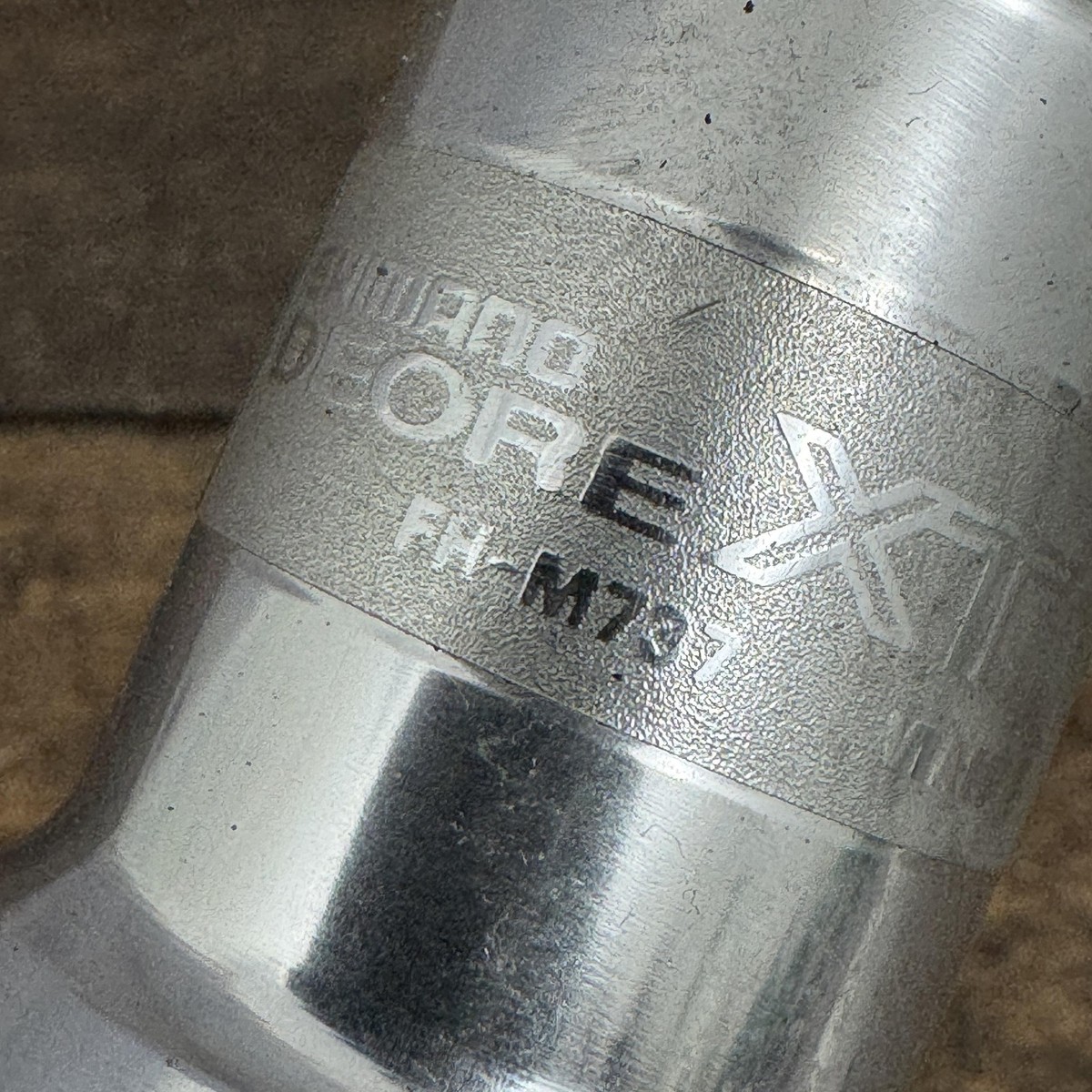Vintage Shimano Deore XT FH-M737 Rear Hub 32H 8s HG MTB Freehub