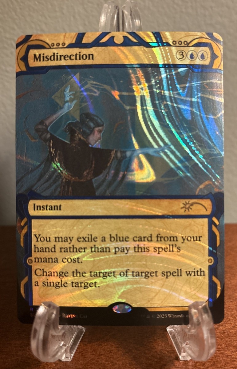 MTG Misdirection Secret Lair Drop Halo Foil #1272 NM Magic The