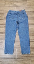 Vtg Lee Riders Jeans Womens 16M Classic Fit Denim Tapered Leg High Rise USA Made