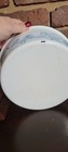 Vtg Enamelware Turquoise Mushroom, Onion & Seasoning Pattern Pan With Lid. — photo 9